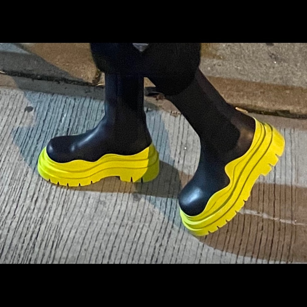 Lime Bottega Veneta Boots| Worn once
